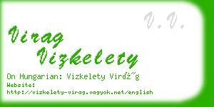 virag vizkelety business card